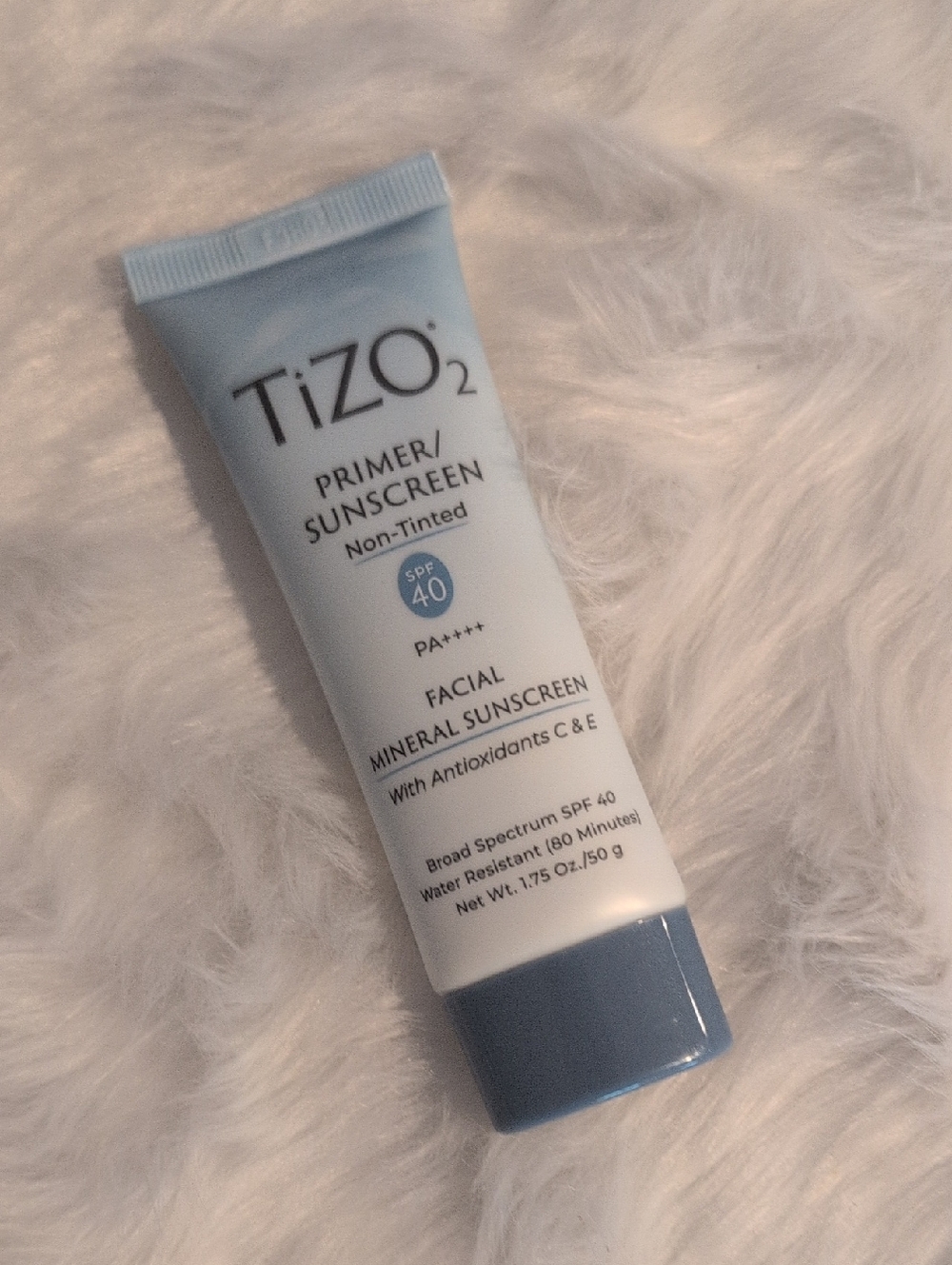 TiZO Facial Mineral Primer + Sunscreen SPF 40 — Non-Tinted